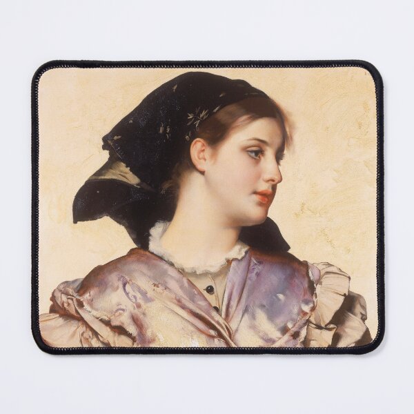 Item preview, The Oyster Girl (1882) - Karl Gussow designed and sold by SALON DES ARTS.