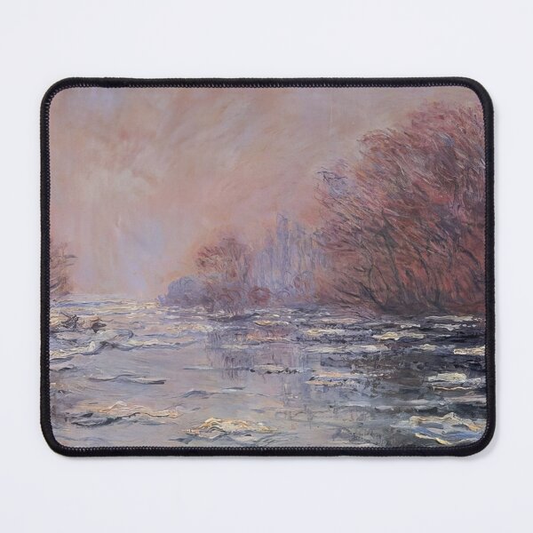 Item preview, Claude Monet - River Thawing near Vetheuil - 1880 designed and sold by dottyshai.