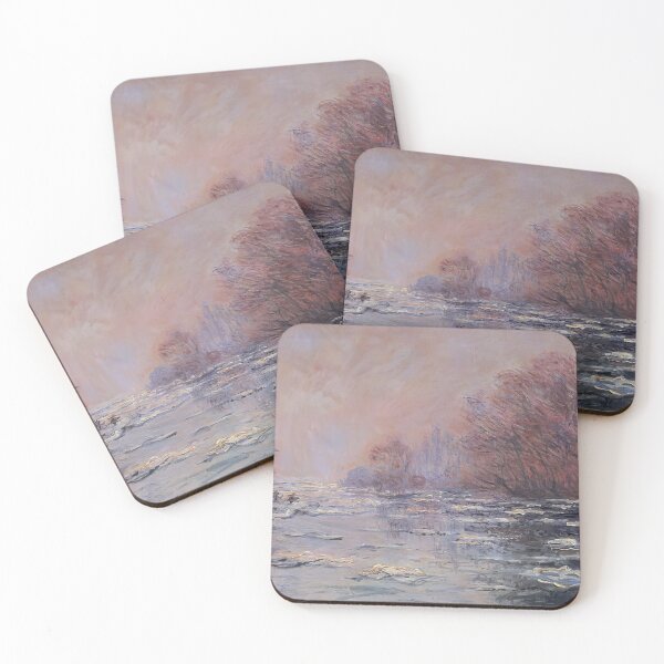 Item preview, Claude Monet - River Thawing near Vetheuil - 1880 designed and sold by dottyshai.