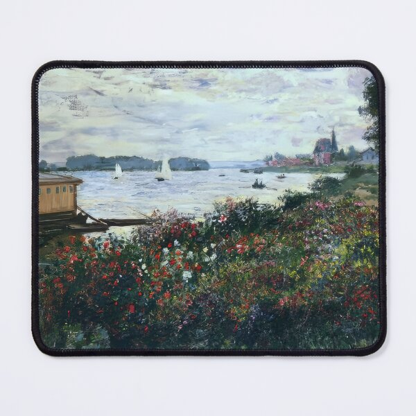 Item preview, Claude Monet - Riverbank at Argenteuil - 1877 designed and sold by dottyshai.