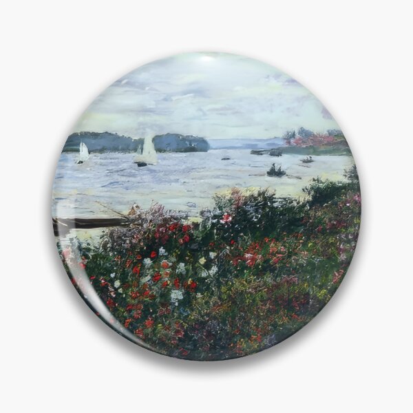 Item preview, Claude Monet - Riverbank at Argenteuil - 1877 designed and sold by dottyshai.
