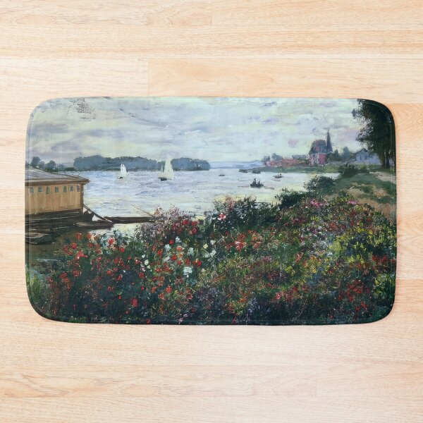 Item preview, Claude Monet - Riverbank at Argenteuil - 1877 designed and sold by dottyshai.