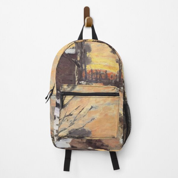 Item preview, Claude Monet - Road at Louveciennes, Melting Snow, Sunset - 1870 designed and sold by dottyshai.
