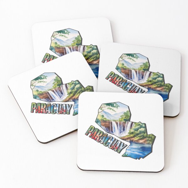 Item preview, Paraguay watercolor map designed and sold by Motivburg.