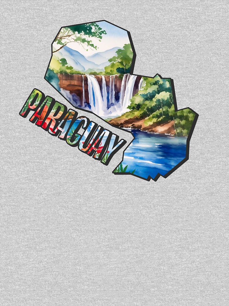 Thumbnail 5 of 5, Toddler Pullover Hoodie, Paraguay watercolor map designed and sold by Motivburg.