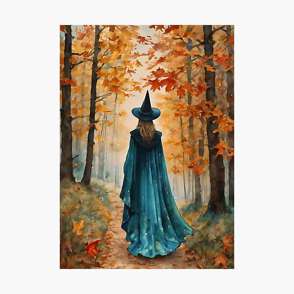 Item preview, Enchanted by Autumn | Art by Lyra the Lavender Witch designed and sold by Lyra The Lavender Witch.
