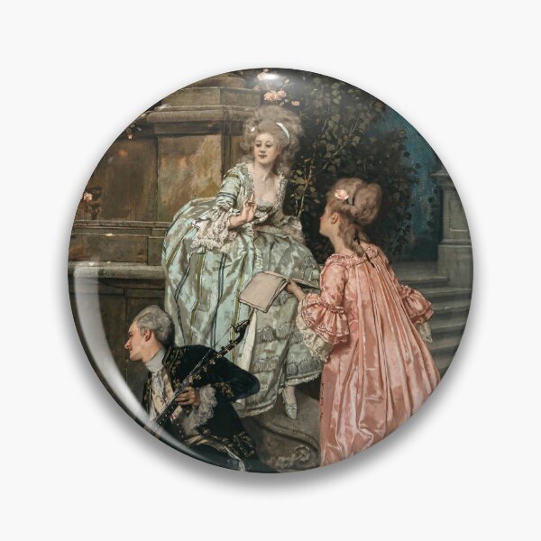 Item preview, Evening Concert in the Park (1872) - Karl Gussow designed and sold by SALON DES ARTS.