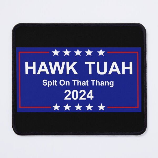 Item preview, Hawk Tuah! Vote designed and sold by FatGiantCat.