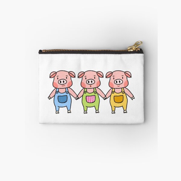 Item preview, Cute cartoon drawing of 3 little pigs. designed and sold by artemis-art3.