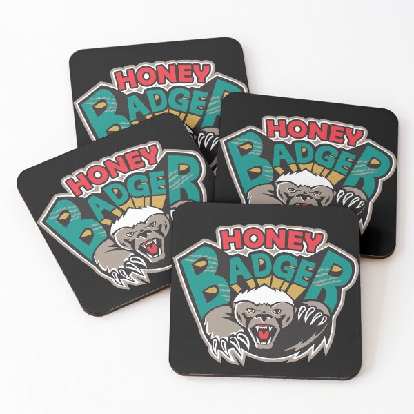 Item preview, Funny Honey Badger Spirit Animal Mascot designed and sold by MintedFresh.
