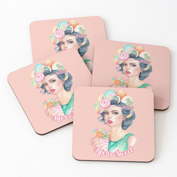 Item preview, Life is Sweet - Candy Colors designed and sold by papierquarell.