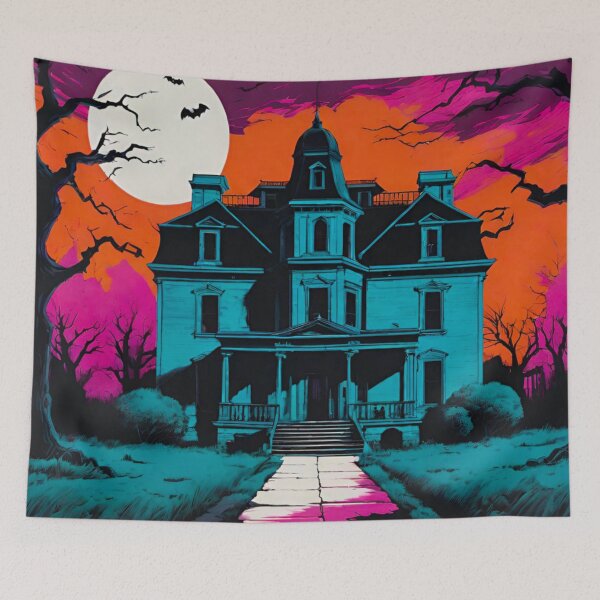 Item preview, Haunted Library: The Spooky Mansion designed and sold by GrizzlyCollective.