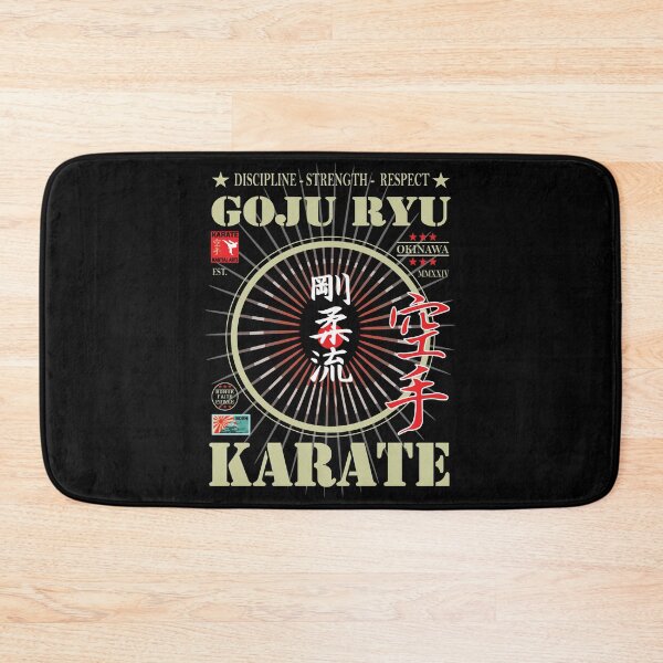 Item preview, Noble Goju-Ryu Karate - With Kanji and Golden Writing and Symbol designed and sold by RetroMaritalArt.