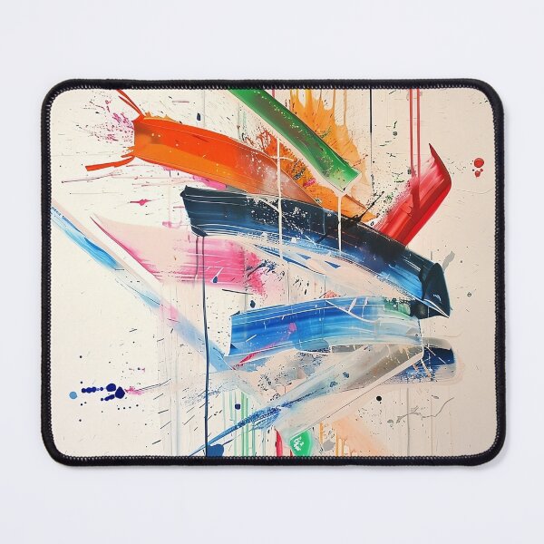 Item preview, Minimalist Squeegee Abstract Art designed and sold by Guesso.