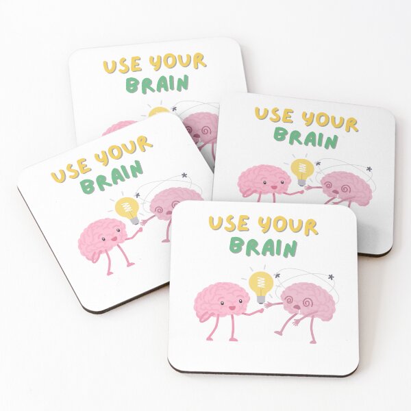 Item preview, USE YOUR BRAIN designed and sold by brightsoul855.
