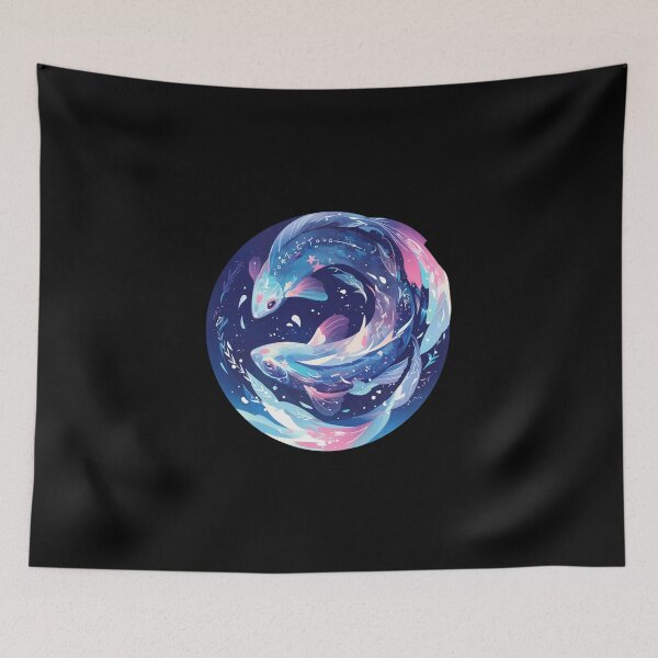 Item preview, Pisces Sign // Zodiac Symbols // Pisces // Galaxy // Birth Sign // Pisces Ascendent designed and sold by SMARTKIT  DESIGNAGENCY.