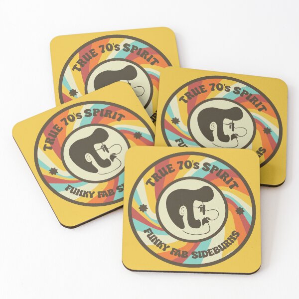 Item preview,  70s Dude with Sideburns designed and sold by Scrabbly Doodles.