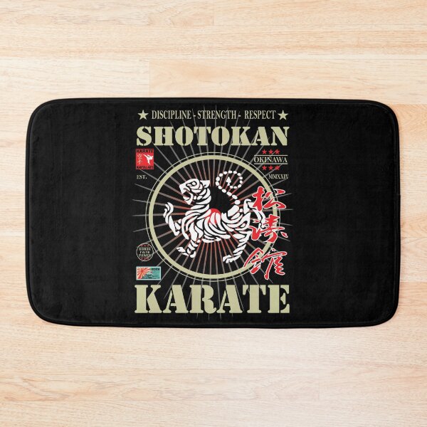 Item preview, Noble Shotokan Karate - With Kanji and Golden Writing and Symbol designed and sold by RetroMaritalArt.