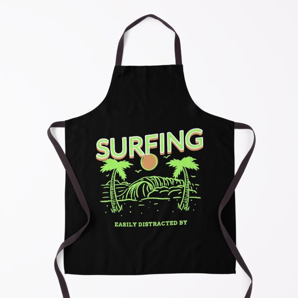 Item preview, 80's Neon Easily Distracted by Surfing Apparel designed and sold by murraysfinegood.