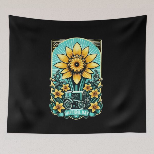 Item preview, daffodil day Daffodil Cancer Awareness Day  designed and sold by thegamerhero.