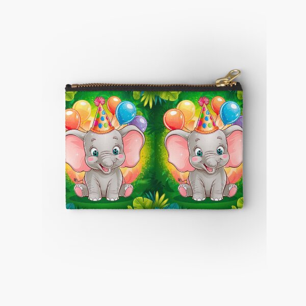 Artikelvorschau, Geburtstagselefant. Geburtstagsfeier, süßer Elefant, Partytier, kleiner Elefant, bunter Elefant, Elefantenzeichnung entworfen und verkauft von ElephantVibes.