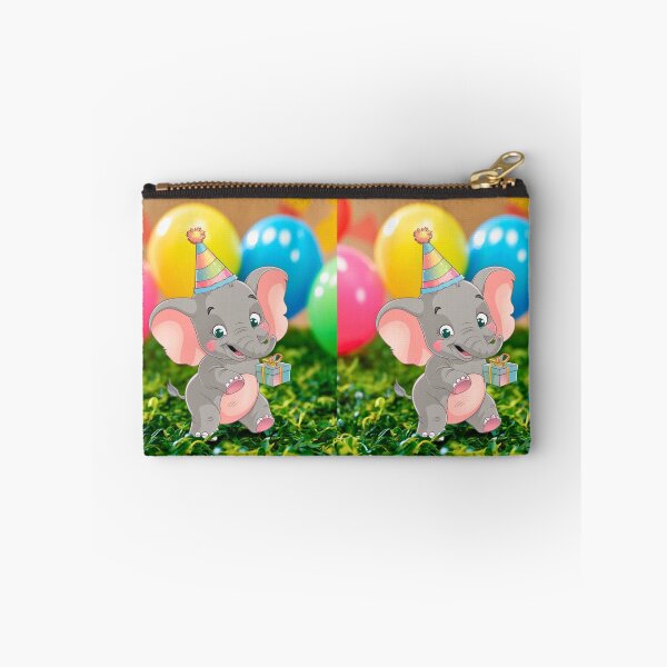 Artikelvorschau, Geburtstagselefant. Geburtstagsfeier, süßer Elefant, Partytier, kleiner Elefant, bunter Elefant, Elefantenzeichnung entworfen und verkauft von ElephantVibes.