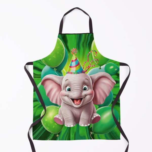 Artikelvorschau, Geburtstagselefant. Geburtstagsfeier, süßer Elefant, Partytier, kleiner Elefant, bunter Elefant, Elefantenzeichnung entworfen und verkauft von ElephantVibes.