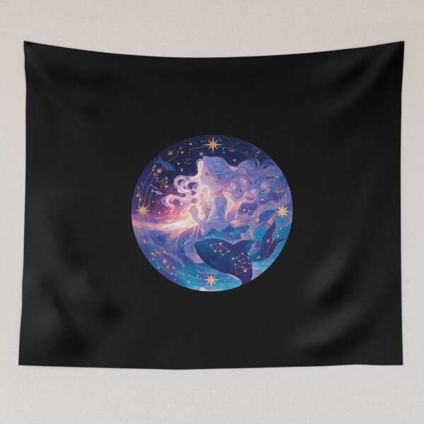 Item preview, Pisces Sign // Zodiac Symbols // Pisces // Galaxy // Birth Sign // Pisces Ascendent designed and sold by SMARTKIT  DESIGNAGENCY.