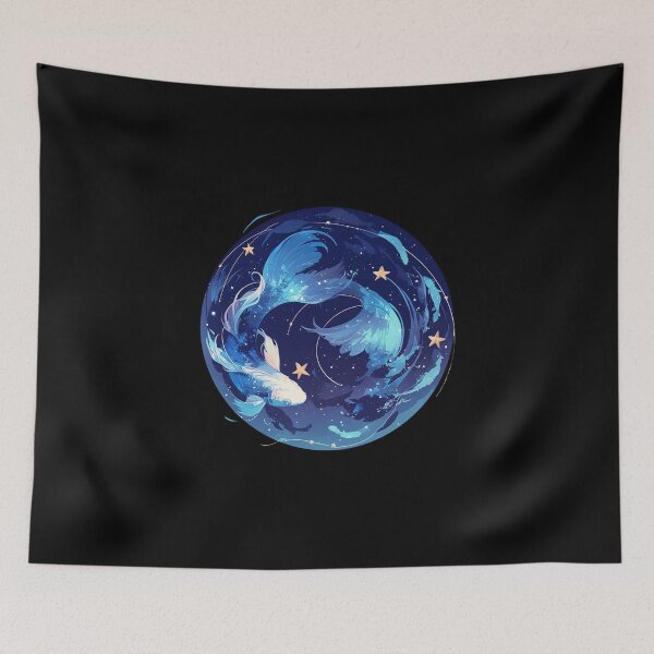 Item preview, Pisces Sign // Zodiac Symbols // Pisces // Galaxy // Birth Sign // Pisces Ascendent designed and sold by SMARTKIT  DESIGNAGENCY.