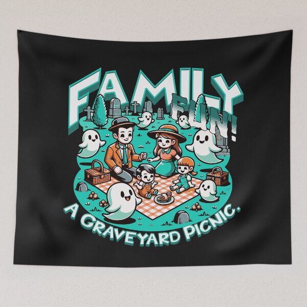 Item preview, Family Fun Graveyard Picnic designed and sold by Belarte.shop.