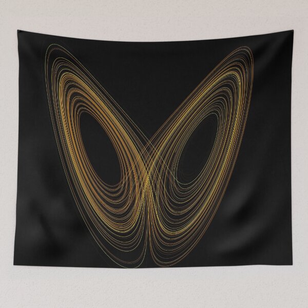 Item preview, The Lorenz Attractor : Chaos Butterfly designed and sold by Top Quark Design.