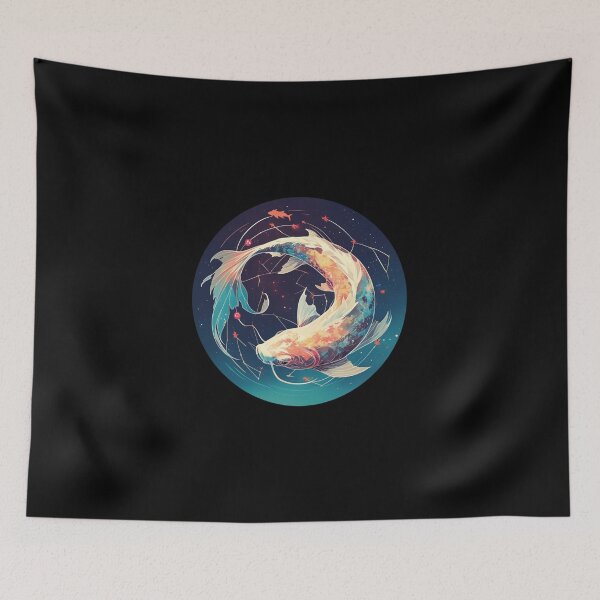 Item preview, Pisces Sign // Zodiac Symbols // Pisces // Galaxy // Birth Sign // Pisces Ascendent designed and sold by SMARTKIT  DESIGNAGENCY.