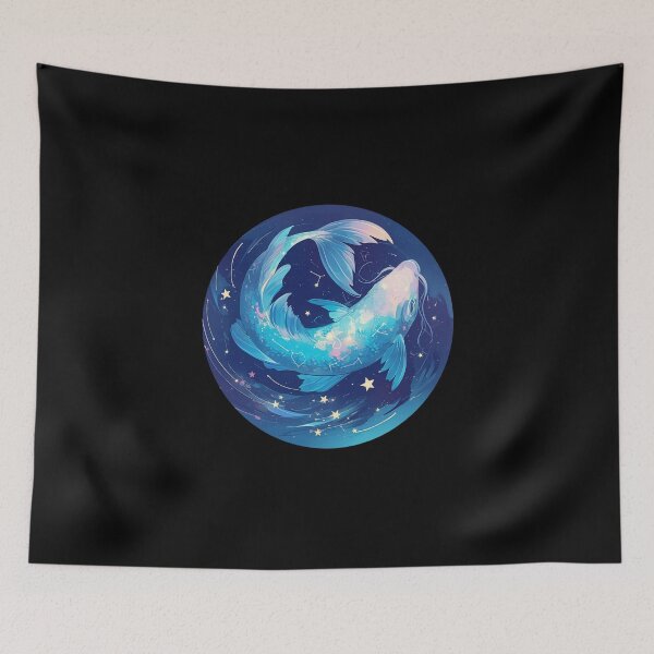 Item preview, Pisces Sign // Zodiac Symbols // Pisces // Galaxy // Birth Sign // Pisces Ascendent designed and sold by SMARTKIT  DESIGNAGENCY.