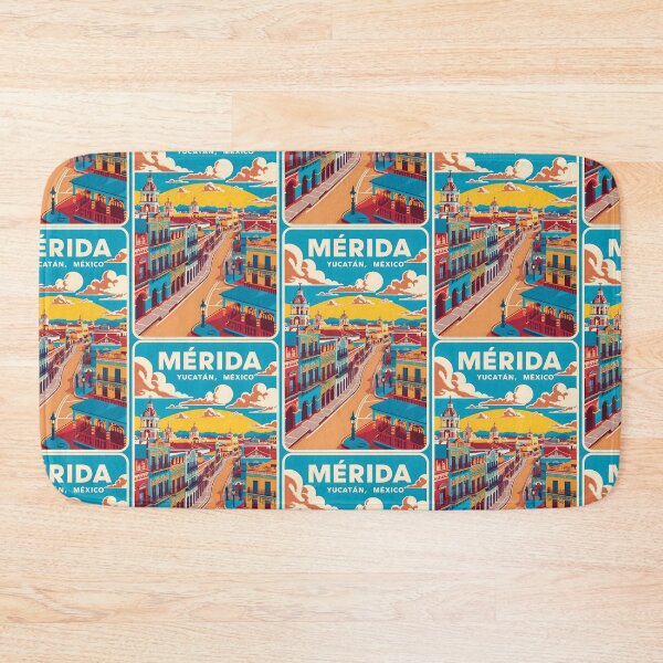 Item preview, Merida Yucatan Mexico Vintage Travel Tourism  designed and sold by TravelersGems.