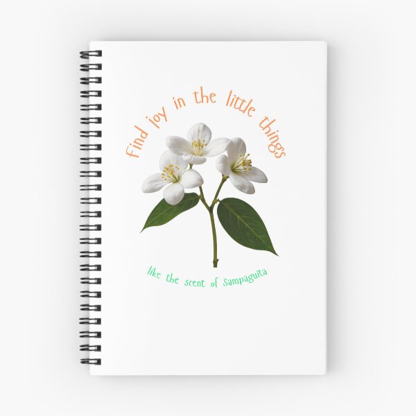 Item preview, Find joy in the little things, like the scent of Sampaguita designed and sold by Zha-Zha Designs.