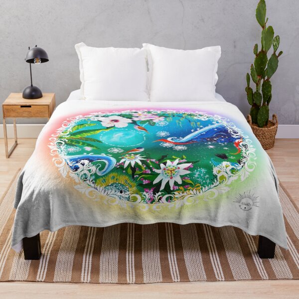 Item preview, Colorful and happy rainbow dreamscape designed and sold by GabiVitryArt.