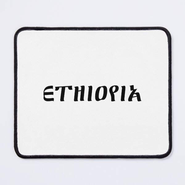 Item preview, Ethiopia Typography designed and sold by EthioArtStore.