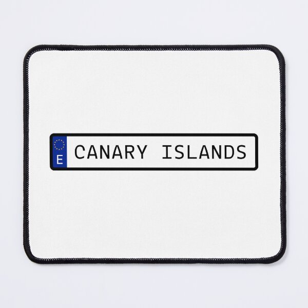 Item preview, Canary Islands Spain EU Number Plate designed and sold by PatchMerch.