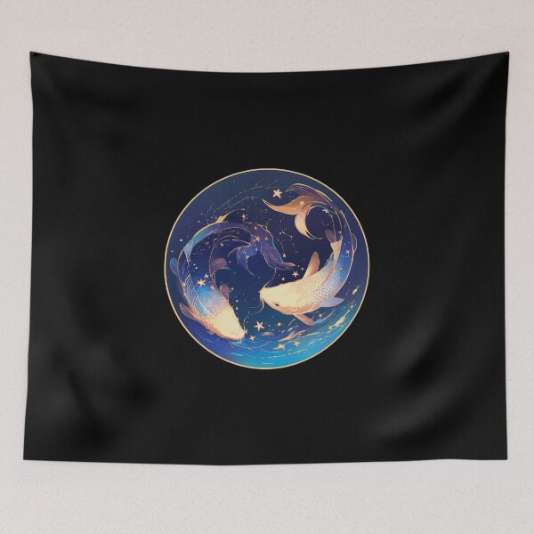 Item preview, Pisces Sign // Zodiac Symbols // Pisces // Galaxy // Birth Sign // Pisces Ascendent designed and sold by SMARTKIT  DESIGNAGENCY.