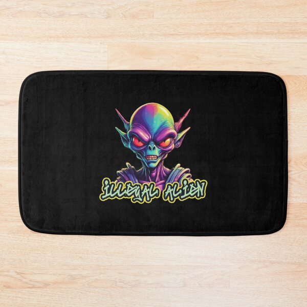 Item preview, Illegal Alien, Grinning, Original Character, Graffiti  designed and sold by Burn-Ego.