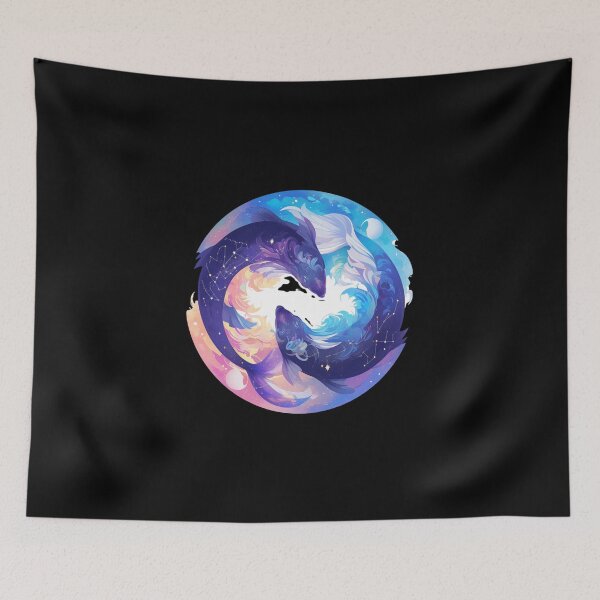 Item preview, Pisces Sign // Zodiac Symbols // Pisces // Galaxy // Birth Sign // Pisces Ascendent designed and sold by SMARTKIT  DESIGNAGENCY.