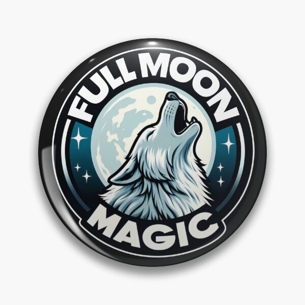 Item preview, FULLMOON MAGIC: Unveiling the Mystical Power of the Wolf designed and sold by SplashTastic.