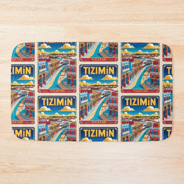 Item preview, Tizimin Yucatan Mexico Vintage Travel Tourism  designed and sold by TravelersGems.
