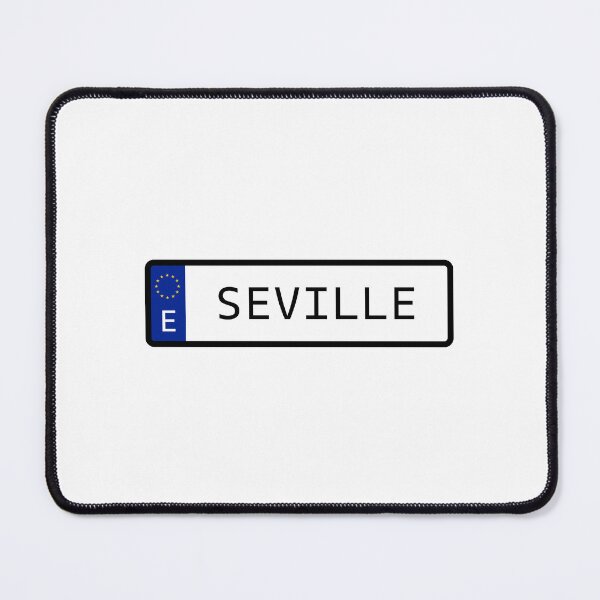 Item preview, Seville Spain EU Number Plate designed and sold by PatchMerch.