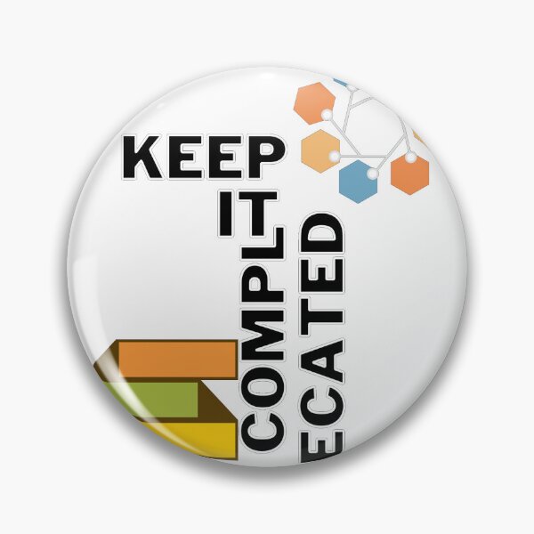 Item preview, Keep it complicated designed and sold by UrmiCreation.