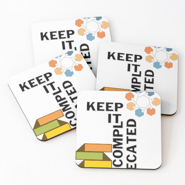 Item preview, Keep it complicated designed and sold by UrmiCreation.