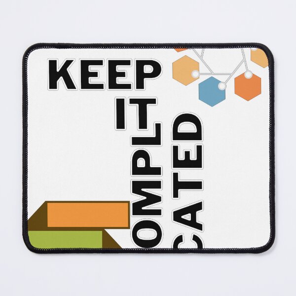 Item preview, Keep it complicated designed and sold by UrmiCreation.