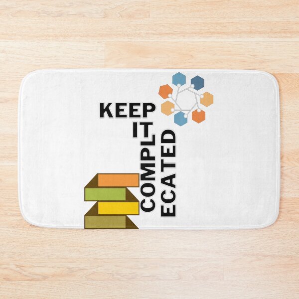 Item preview, Keep it complicated designed and sold by UrmiCreation.