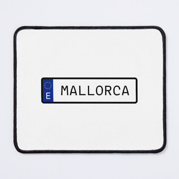 Item preview, Mallorca Spain EU Number Plate designed and sold by PatchMerch.