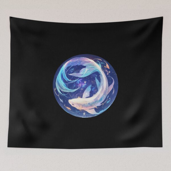 Item preview, Pisces Sign // Zodiac Symbols // Pisces // Galaxy // Birth Sign // Pisces Ascendent designed and sold by SMARTKIT  DESIGNAGENCY.